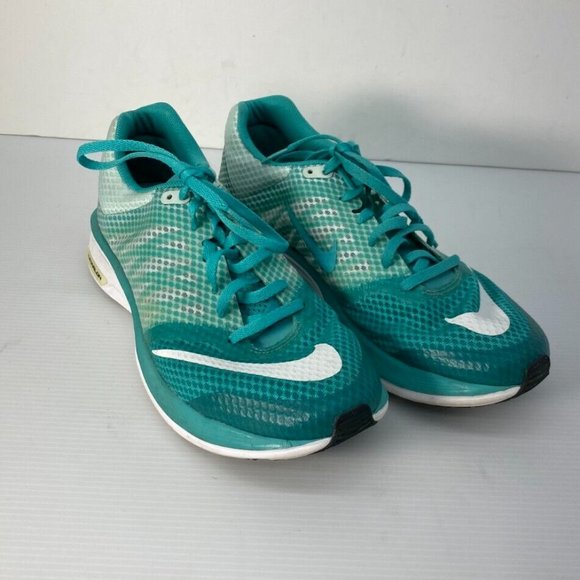 Nike Shoes - Nike White Blue Lunarspeed Lace Up Running Athletic Sneaker Shoes Womens Size 10